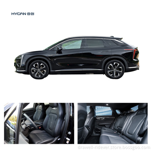 نمط مريح 2021 Hycan 007 ev Car الصينية صنعت سيارات طاقة جديدة سريعة السرعة تستخدم سيارة كهربائية نقية للبيع